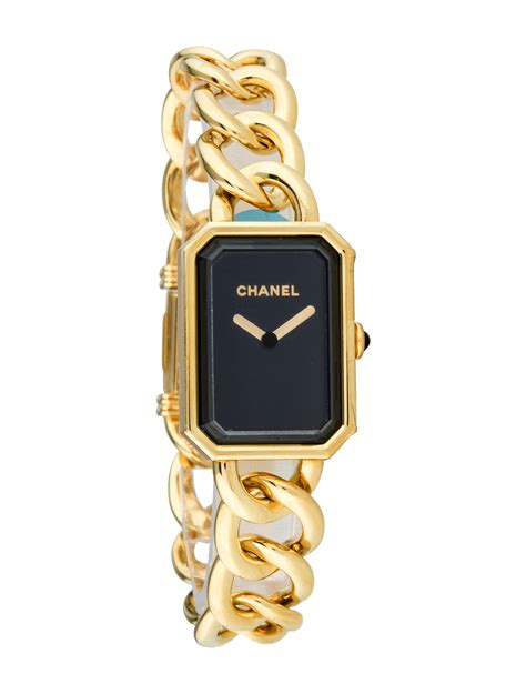 chanel watches 18k gold.